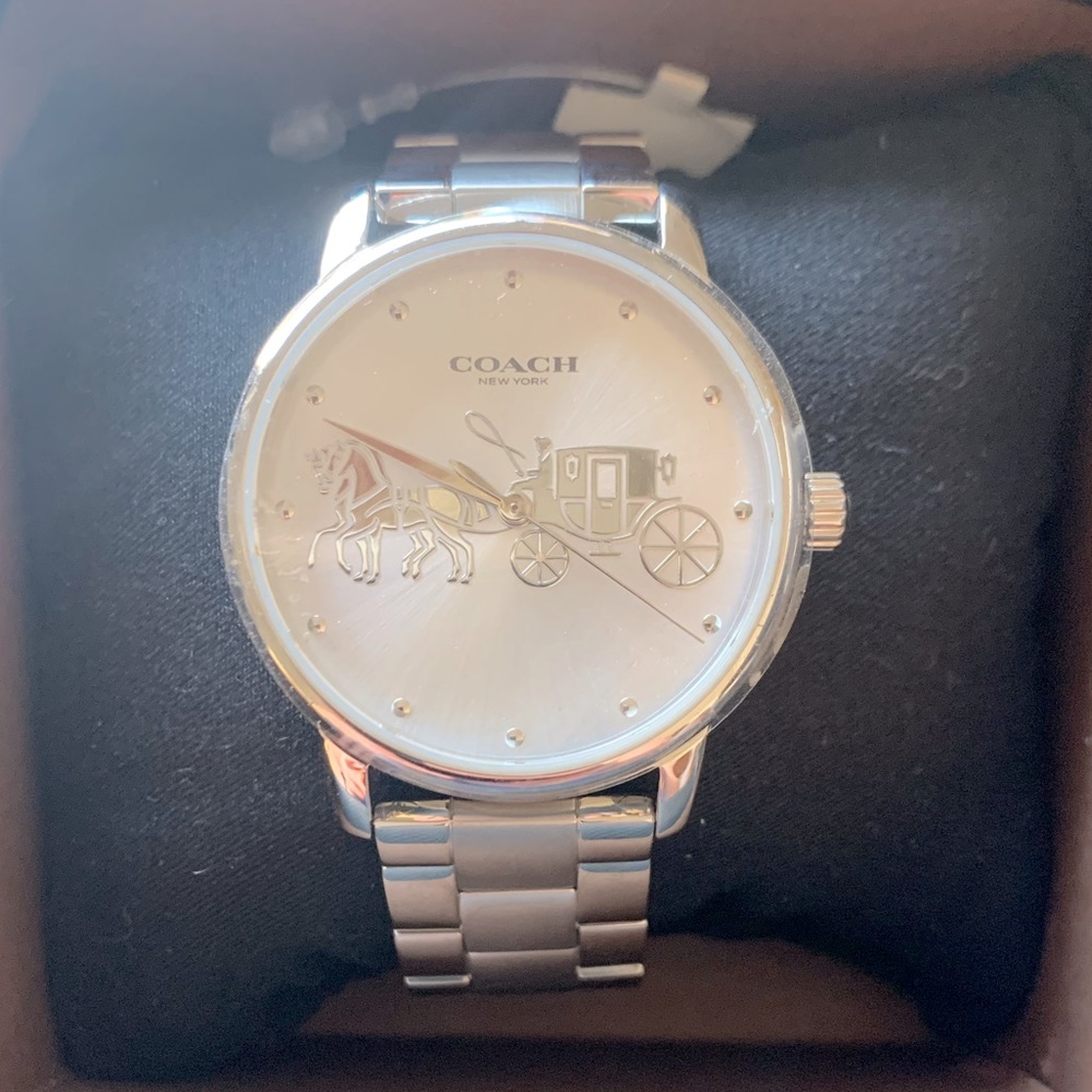 NWT - Coach Grand Women's Watch, 28mm - Picture 2 of 12